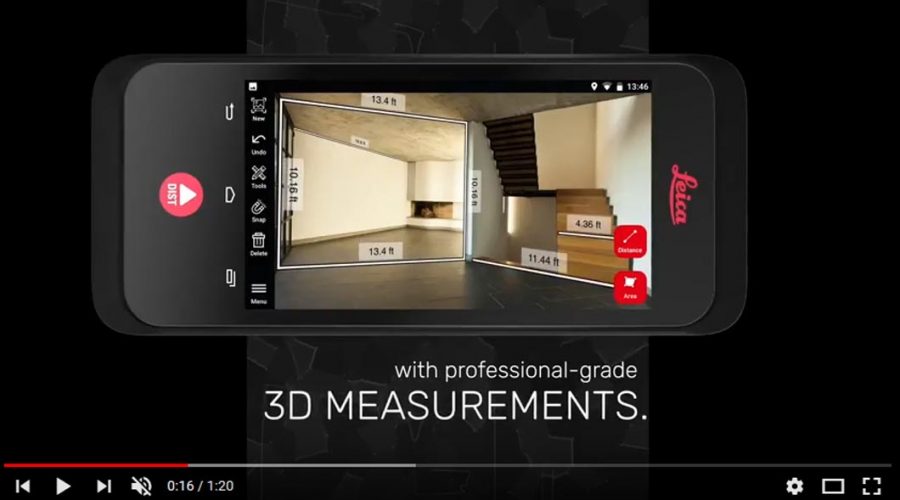 Video Medidor en 3D Leica BLK3D