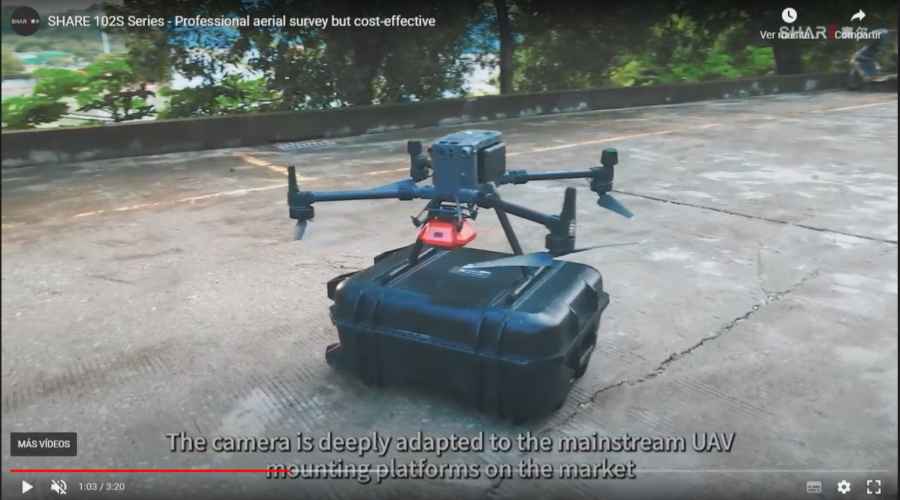 Video Cámara económica profesional para dron SHARE 102S Series