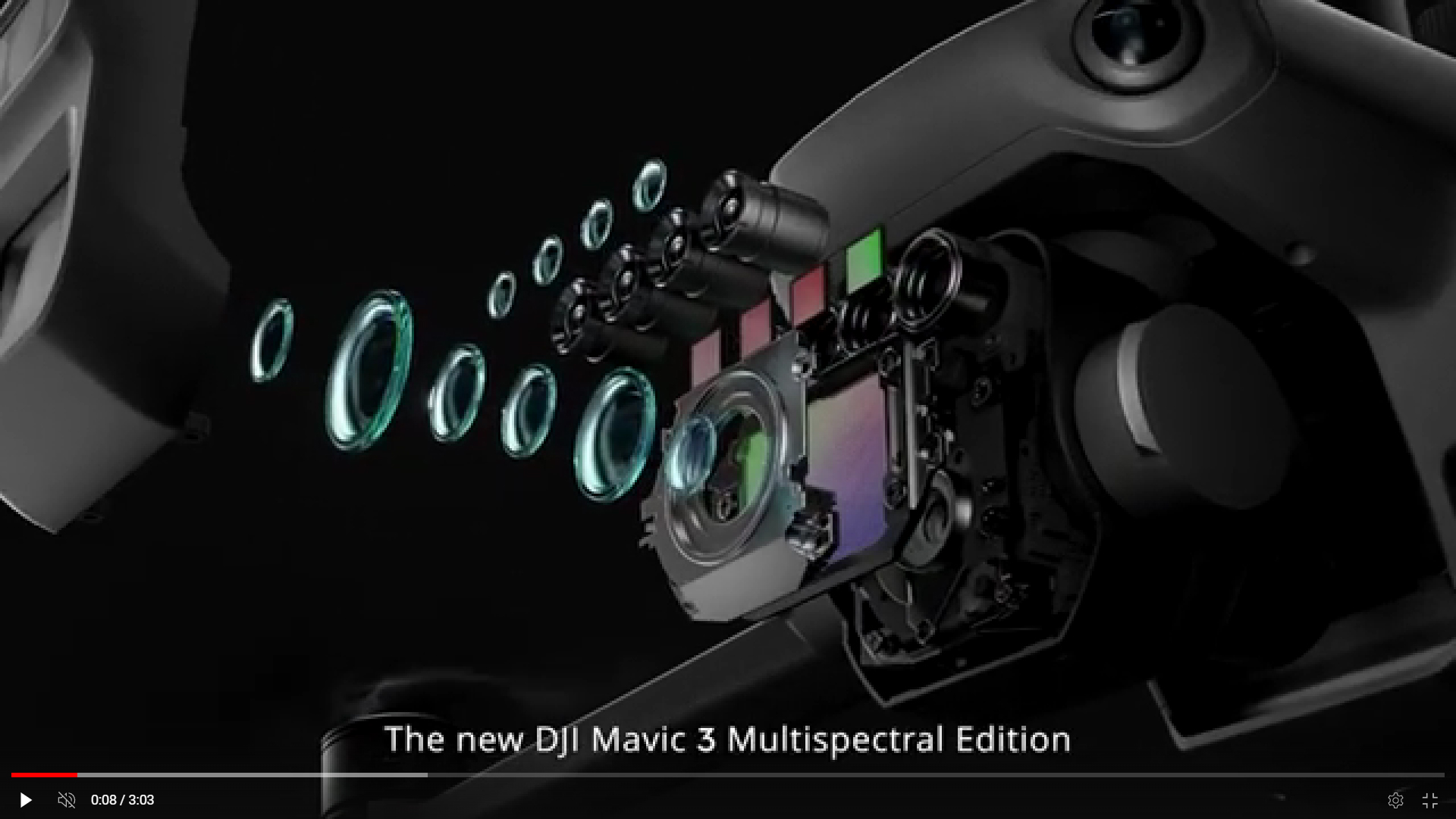 DJI Mavic 3, Dron con Cámara Multiespectral