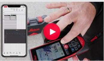 Video Distanciómetro láser Leica DISTO X6